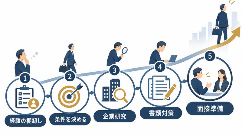 ハイクラス転職を成功させる5つの準備